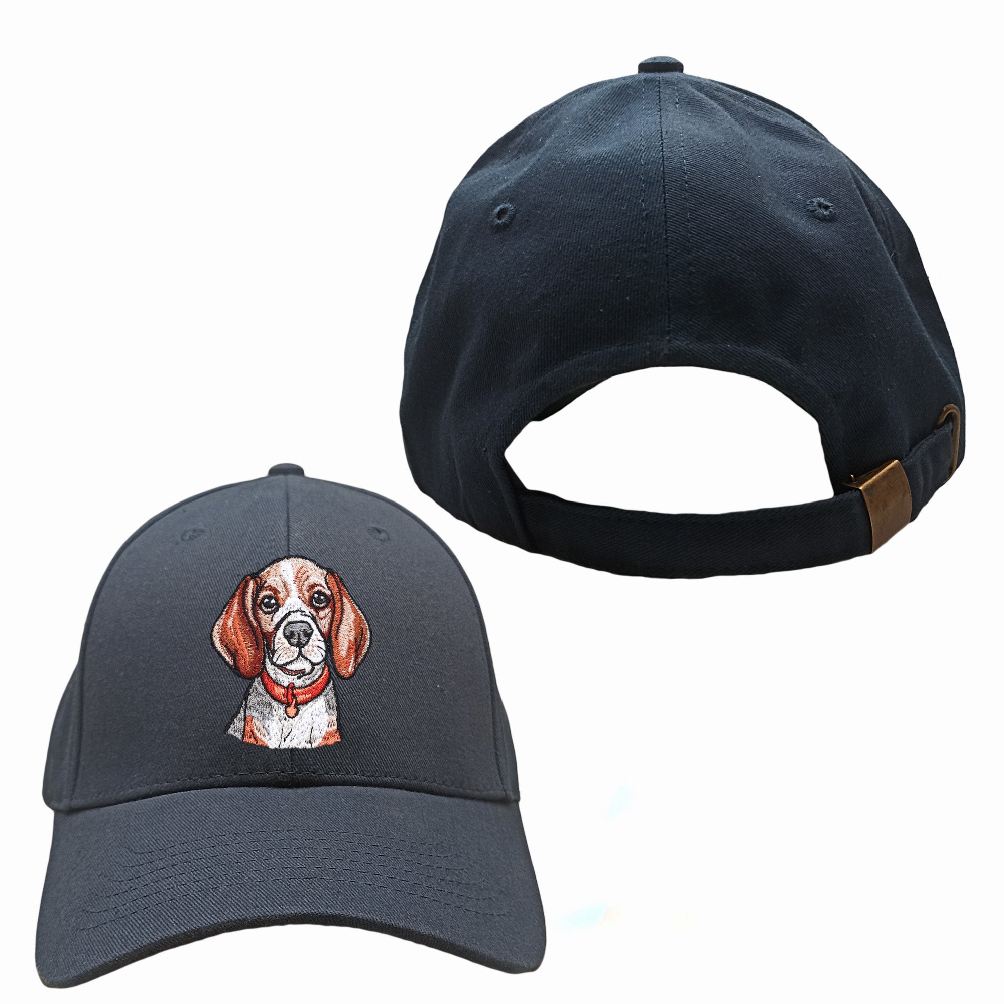 Hound Dog Embroidered Baseball Caps