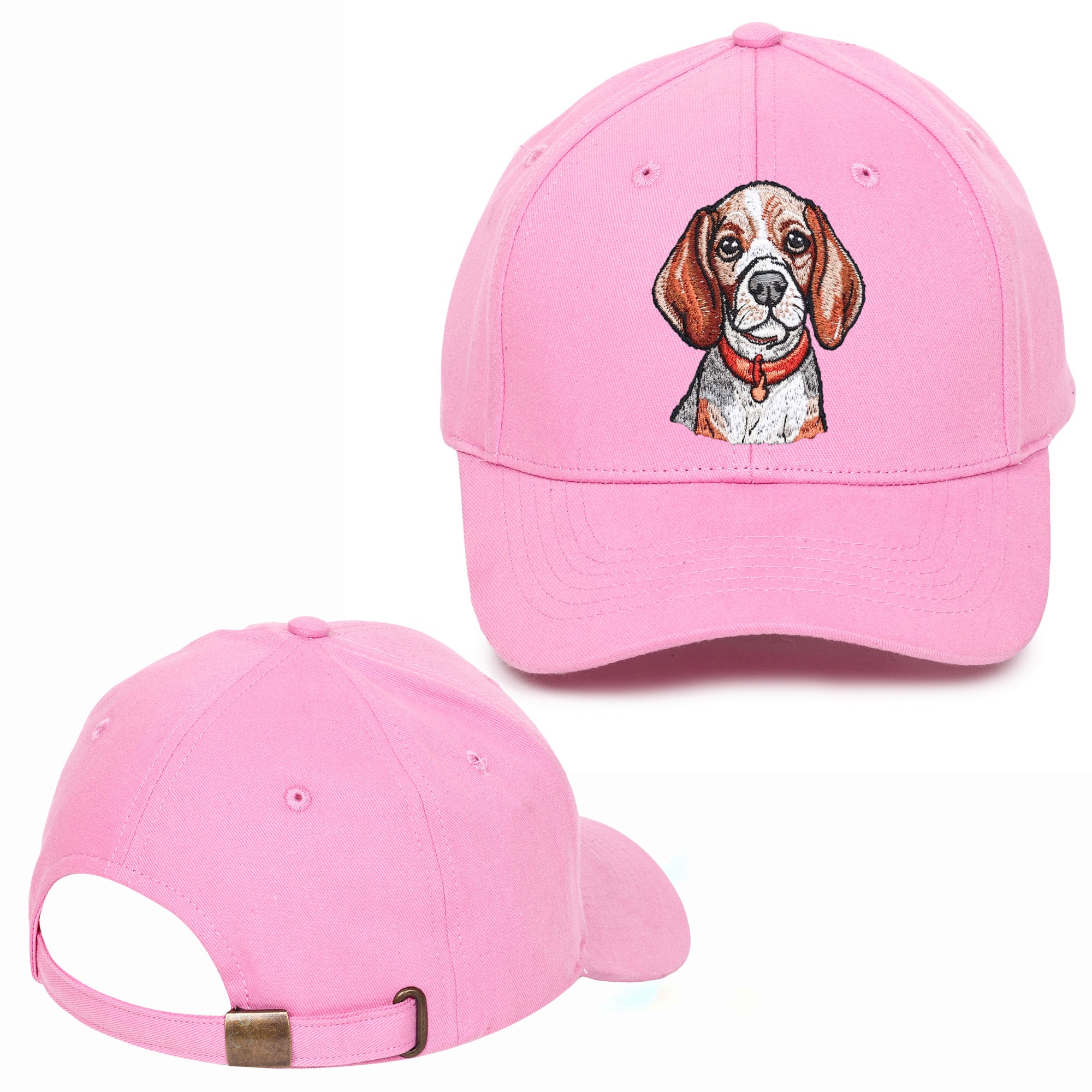 Hound Dog Embroidered Baseball Caps