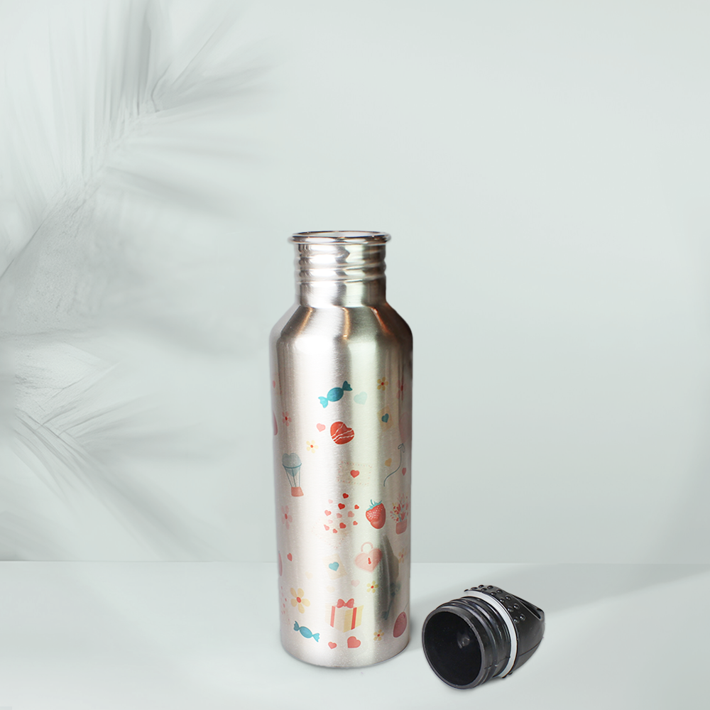 Stay hydrated in style with our Valentine’s Day Special Steel Bottles. Featuring romantic designs, these durable and eco-friendly bottles are perfect gifts for your loved ones. Ideal for daily use, leak-proof, and lightweight. Shop now for the perfect Valentine’s gift!