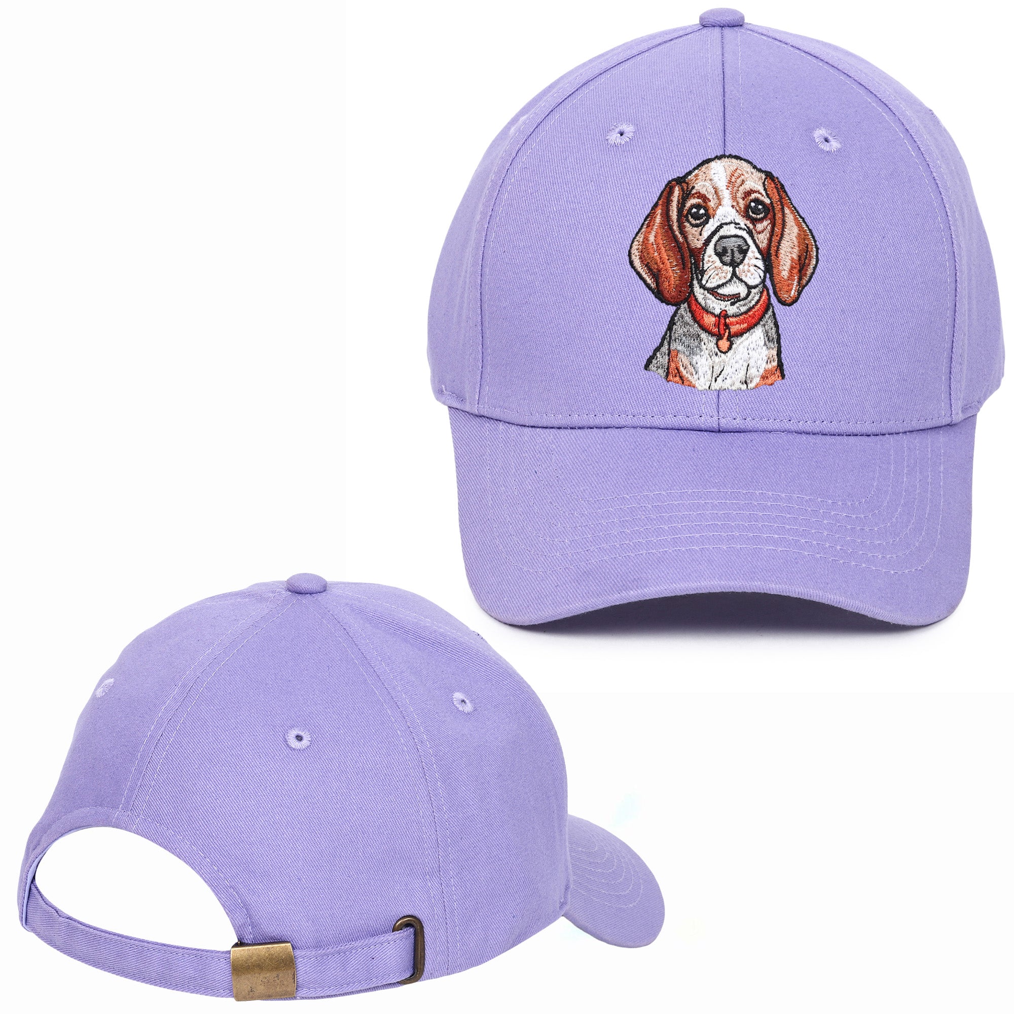 Hound Dog Embroidered Baseball Caps