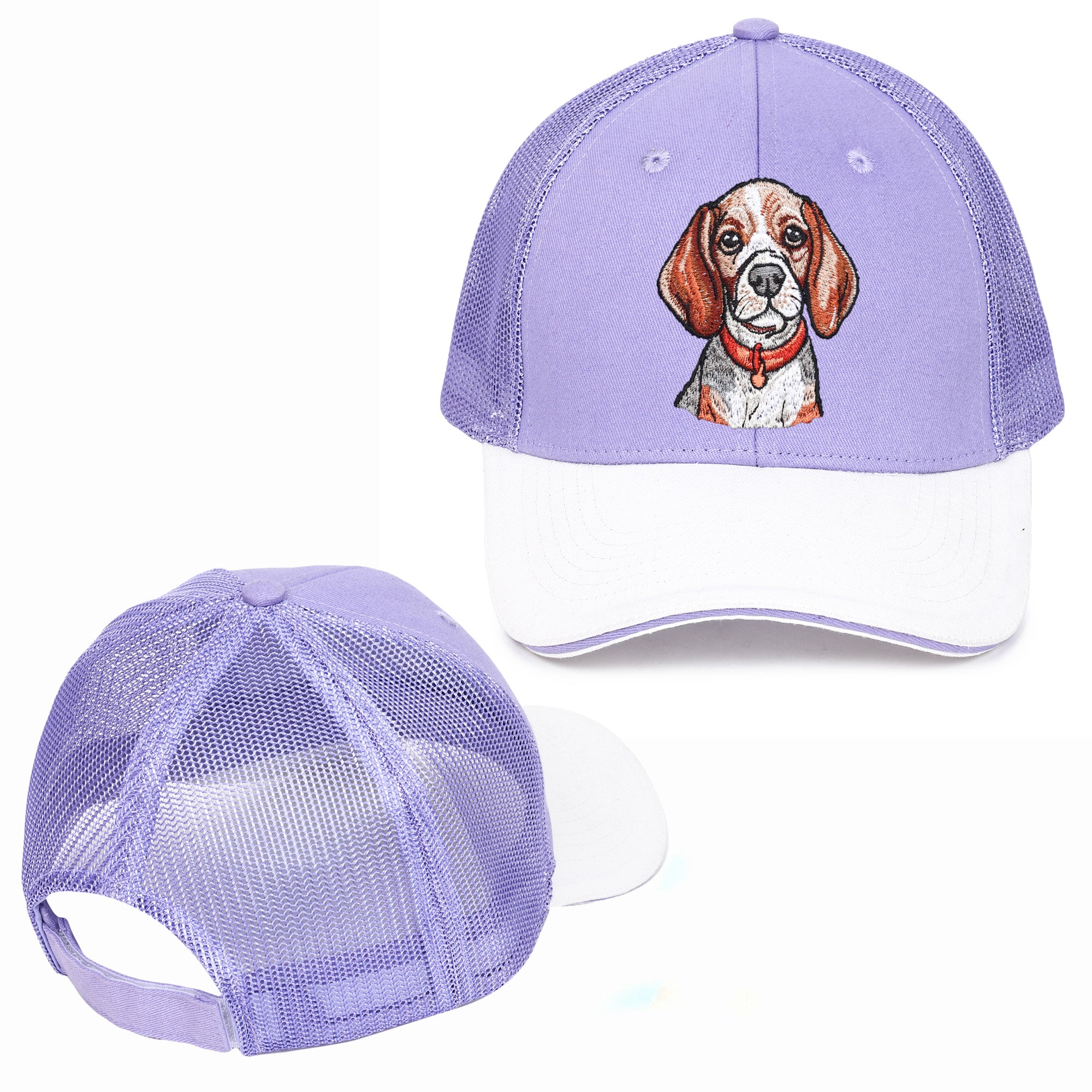 Hound Dog Embroidered Baseball Caps