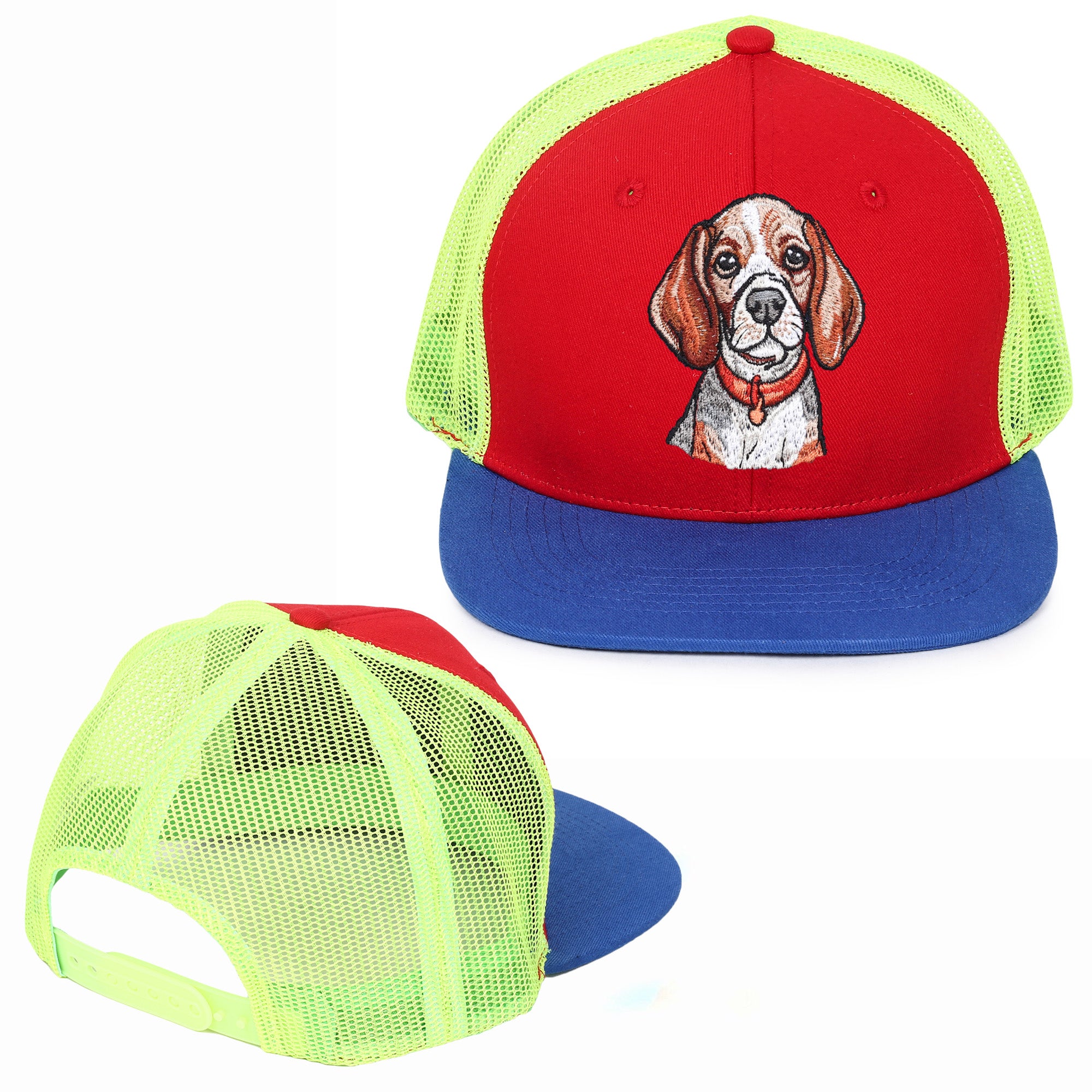 Hound Dog Embroidered Hip Hop Caps