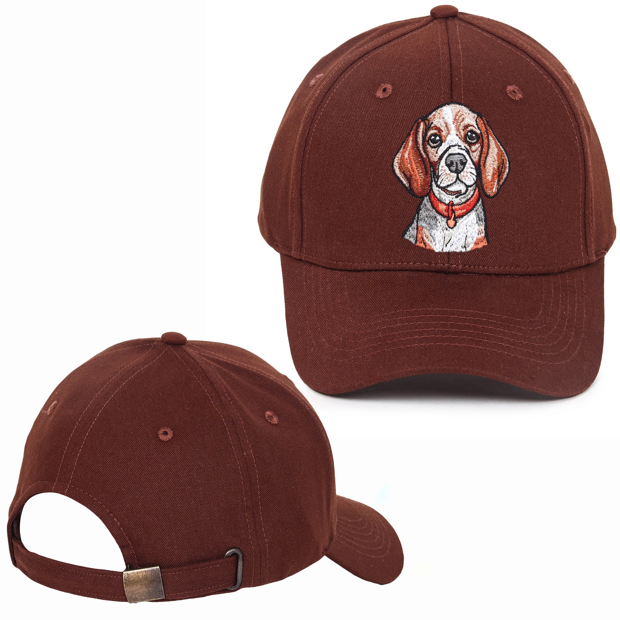 Hound Dog Embroidered Baseball Caps