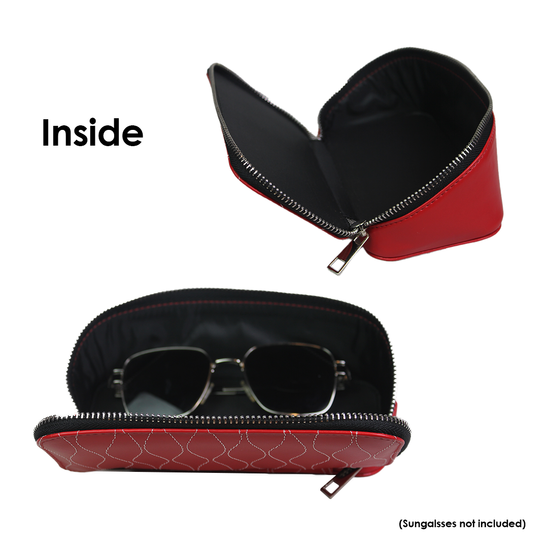 Red Romance Sunglass Case