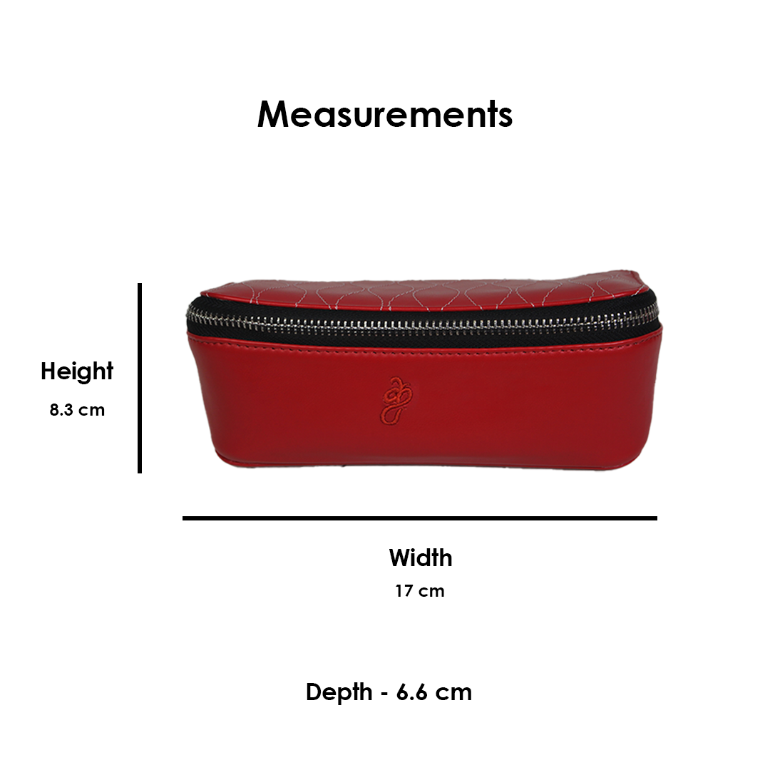 Red Romance Sunglass Case