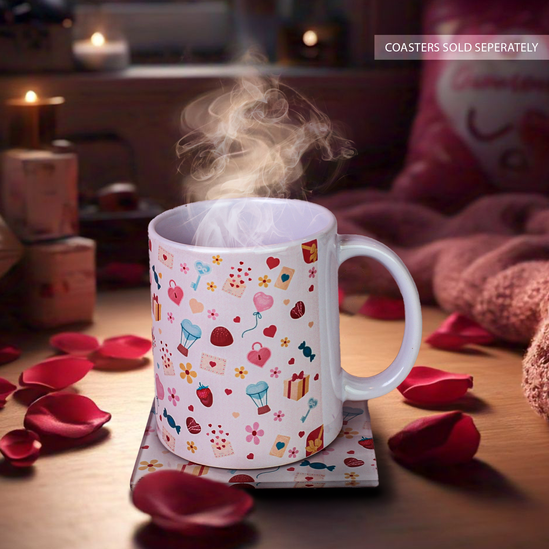 Celebrate love with our Valentine’s Day Special Coffee Mugs. Perfect for couples, these ceramic mugs feature romantic designs, making them a unique gift idea for coffee lovers. Durable, stylish, and ideal for sharing special moments. Shop now