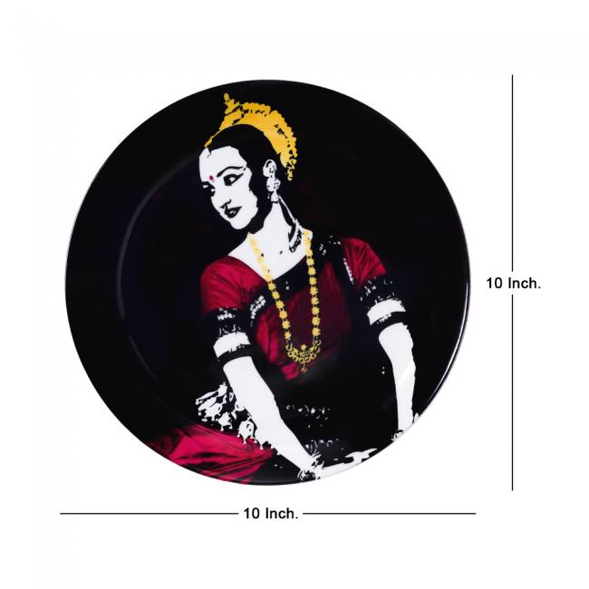 Decorative Wall Plates Combo (Set of 5) - Dances Of India