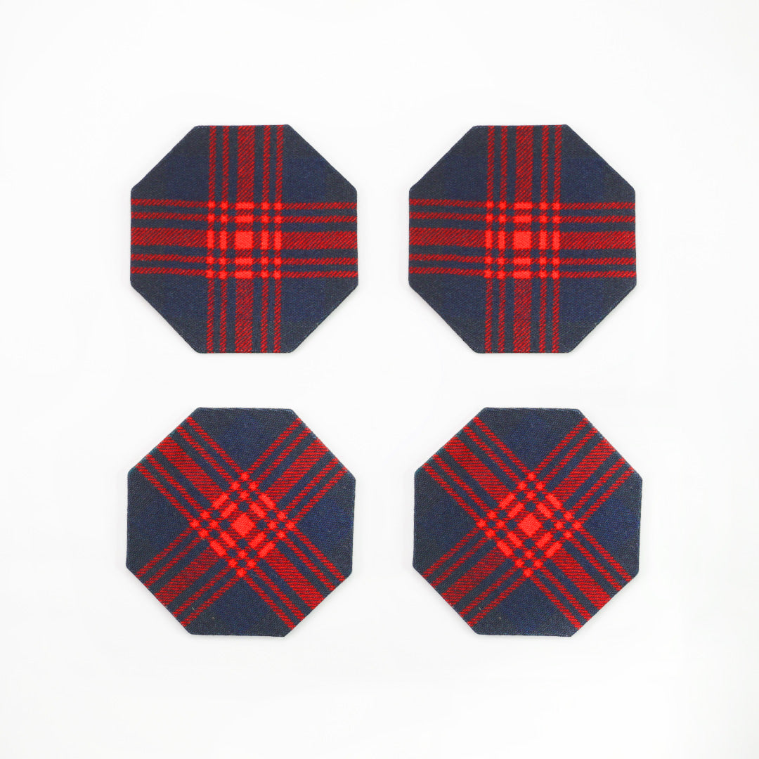 Octagonal Coasters - Royal Scottish