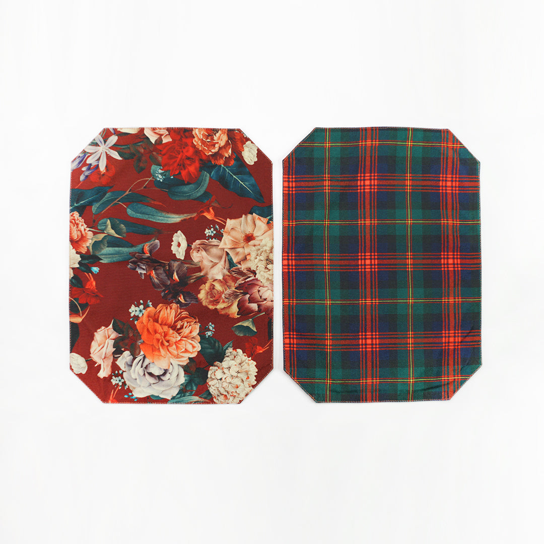 Fabric Placemats - Scottish Autumn [Reversible]