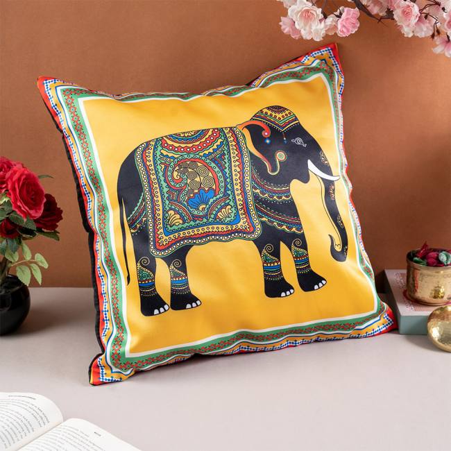 Cushion Cover - Elephant Majesty