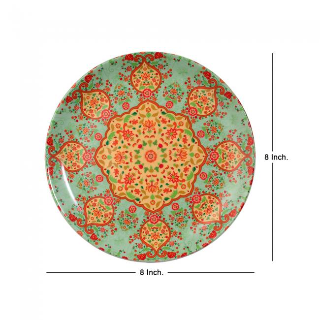 Decorative Wall Plates Combo (Set of 2) - Ornate Mughal