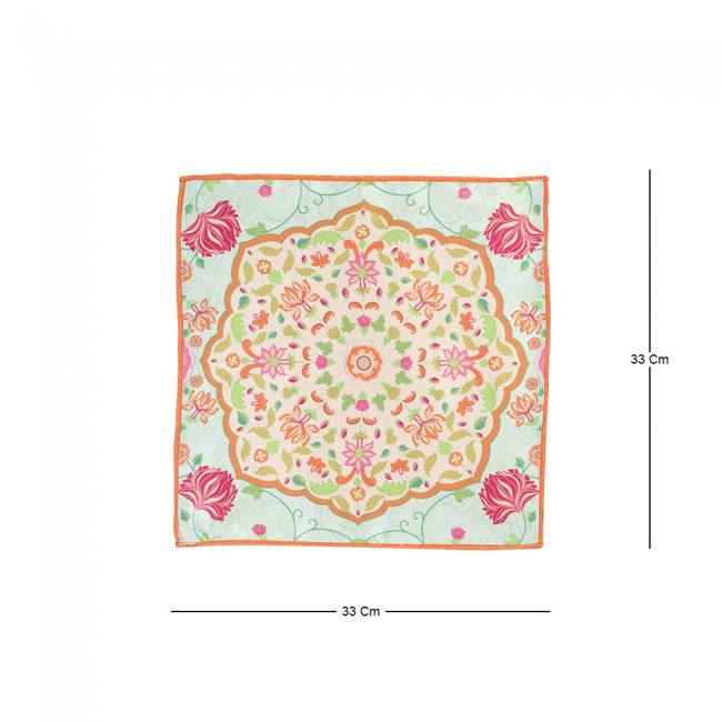Pocket Square - Ornate Mughal
