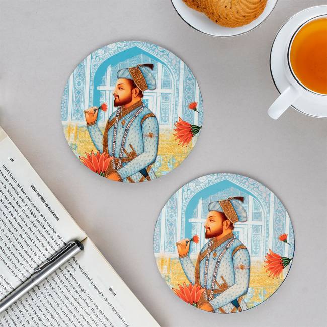 Wooden Coasters (Set of 2) - Royal Throne