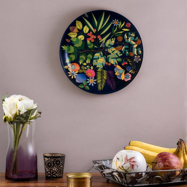 Decorative Wall Plate - Vibrant Bliss
